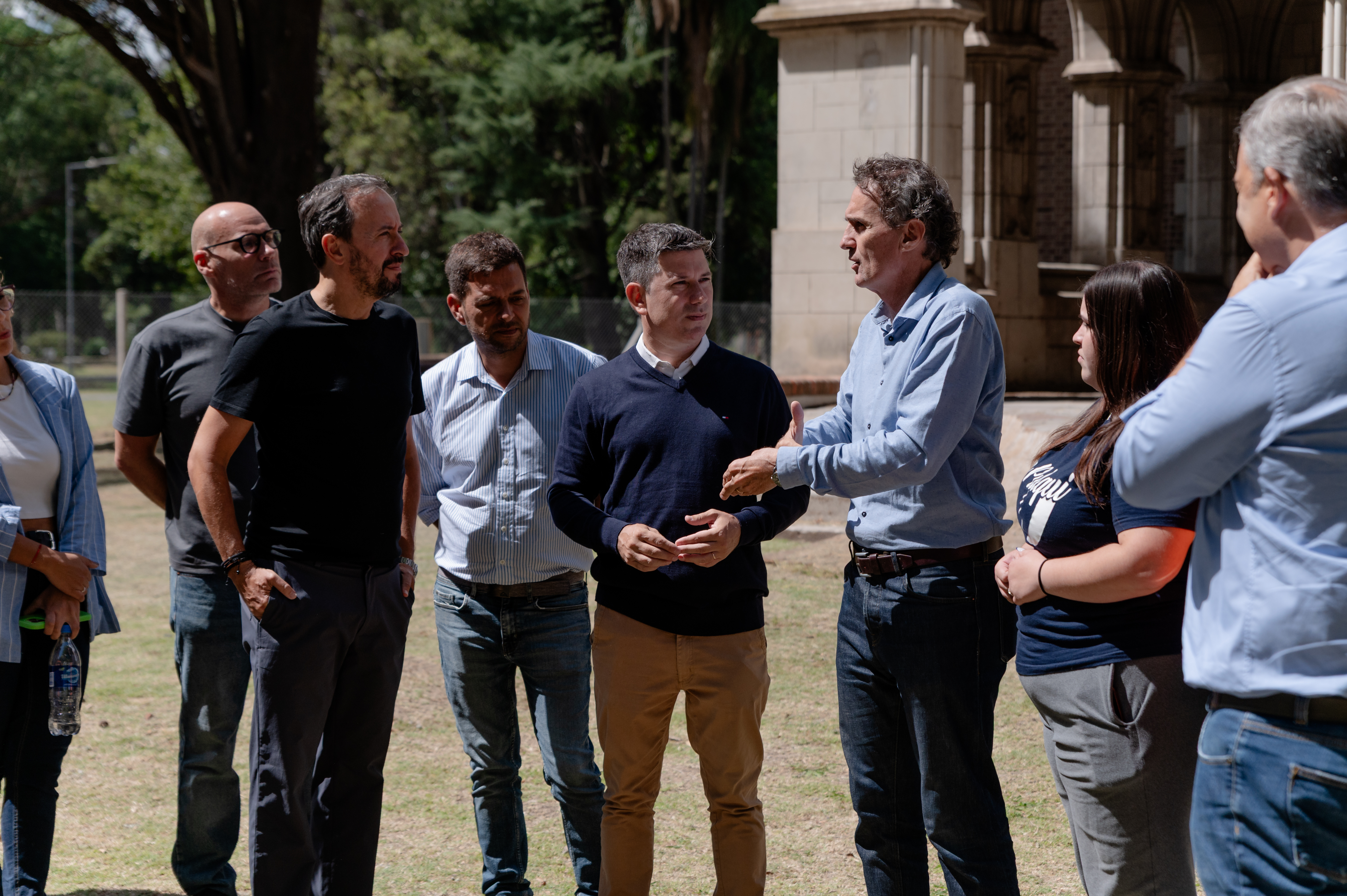 Arrancó la construcción del nuevo edificio de aulas taller en el campus de la UNaB - Imagen 1