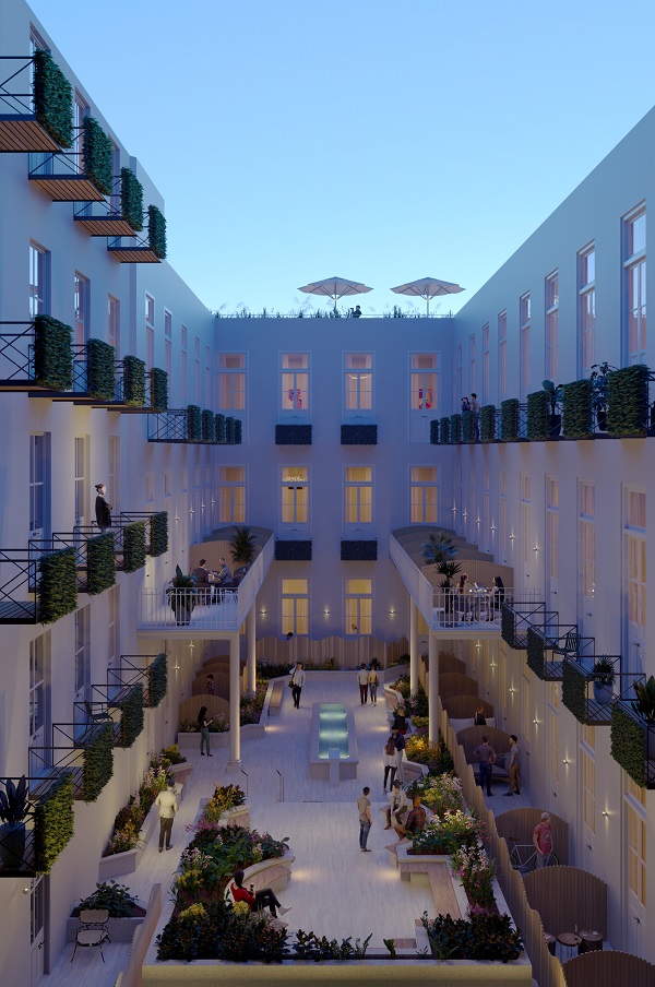 La revalorización de edificio recuperado en la zona de Congreso