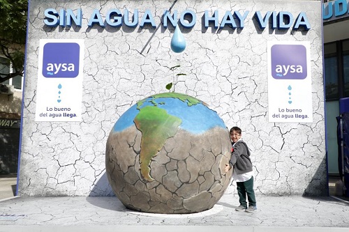 Día Mundial del Agua: AySA estuvo presente concientizando sobre la importancia del cuidado del agua - Imagen 1